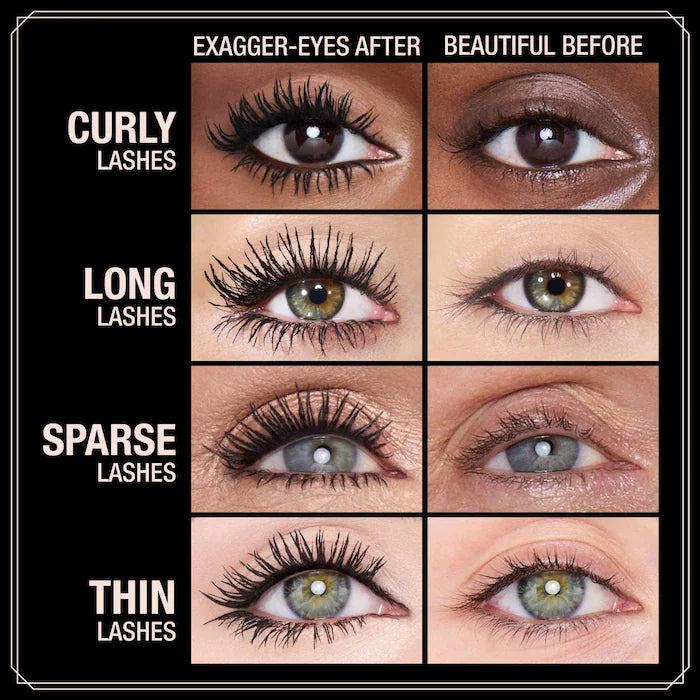 Charlotte Tilbury Mini Exagger-eyes Volumizing and Curling Mascara