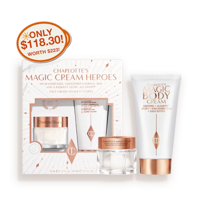 CHARLOTTE’S MAGIC CREAM HEROES LIMITED EDITION SKINCARE SET