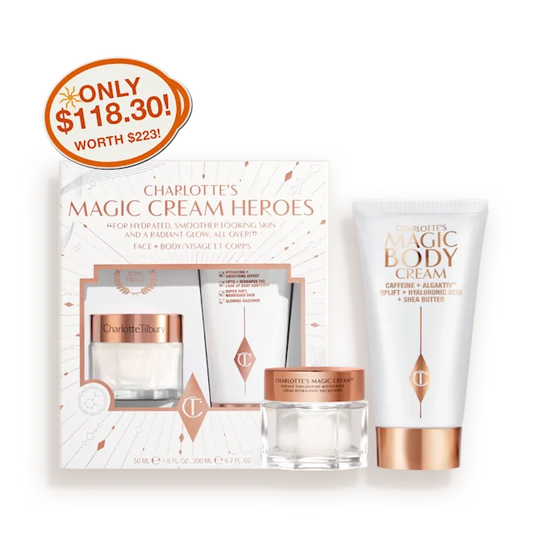 CHARLOTTE’S MAGIC CREAM HEROES LIMITED EDITION SKINCARE SET