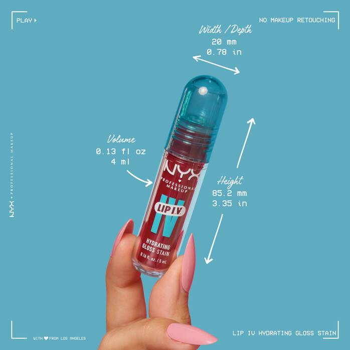 NYX  Lip IV Hydrating Gloss Stain