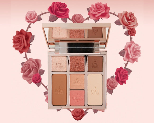 Charlotte Tilbury LOOK OF LOVE - Insant Look In a Palette Glowing Beauty