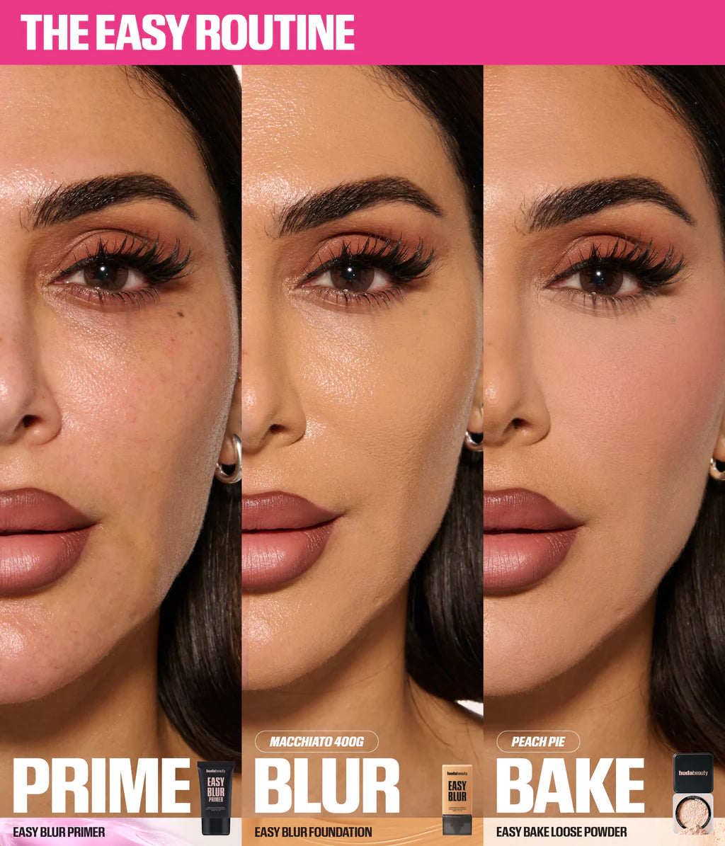 HUDA Beauty EASY BLUR SILICONE-FREE SMOOTHING PRIMER BRONZE FUDGE