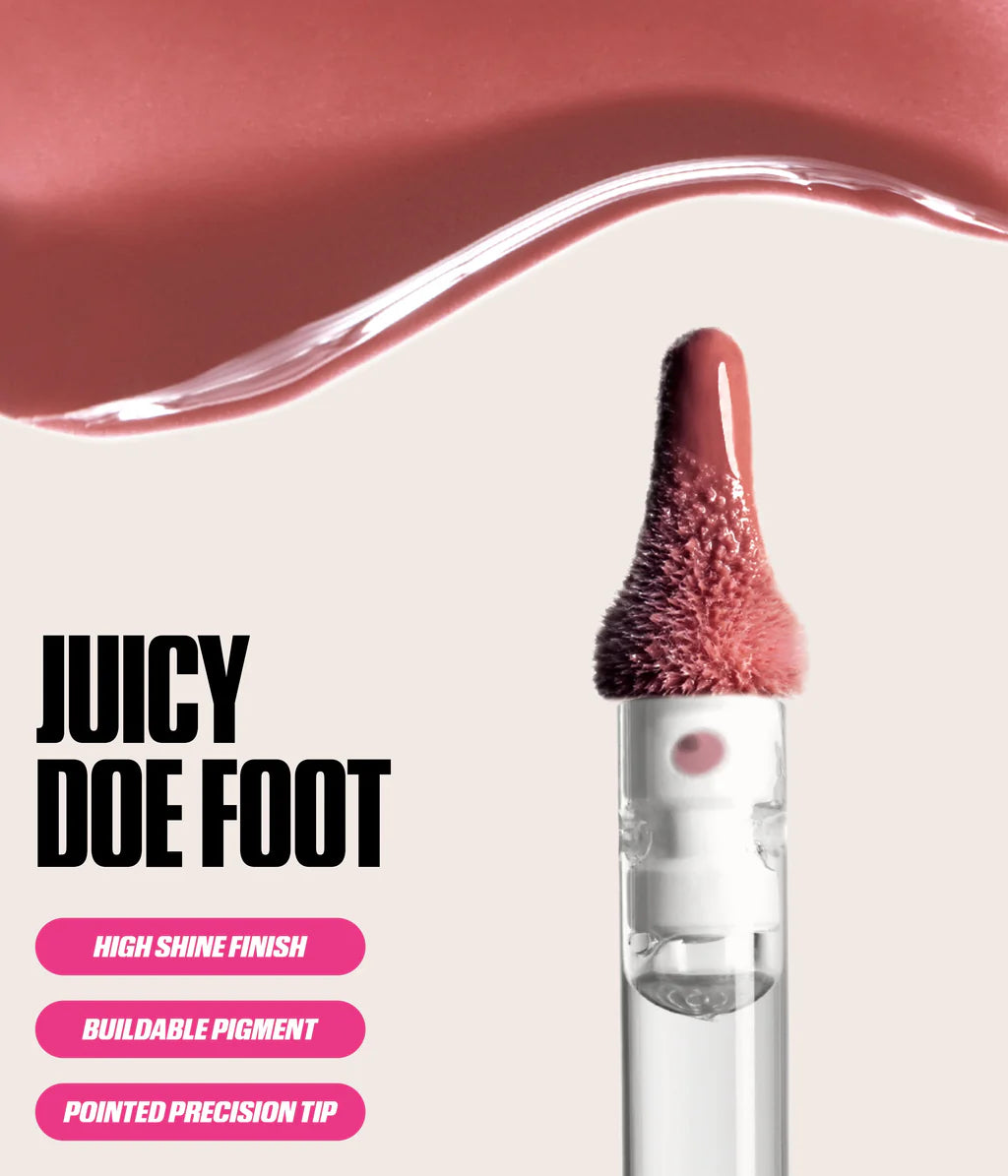 Huda Beauty MAKEOUT SESH LIP DUO ROSY NUDES