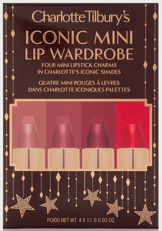 CHARLOTTE TILBURY Iconic Mini Lipstick Wardrobe