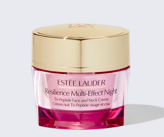 Estee Lauder Resilience Multi-Effect Night Moisturizer Tri-Peptide Face and Neck Creme 50 grms