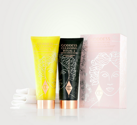 CHARLOTTE TILBURY Goddess Dual Cleanser - Miracle Spa-In-A-Jar Duo
