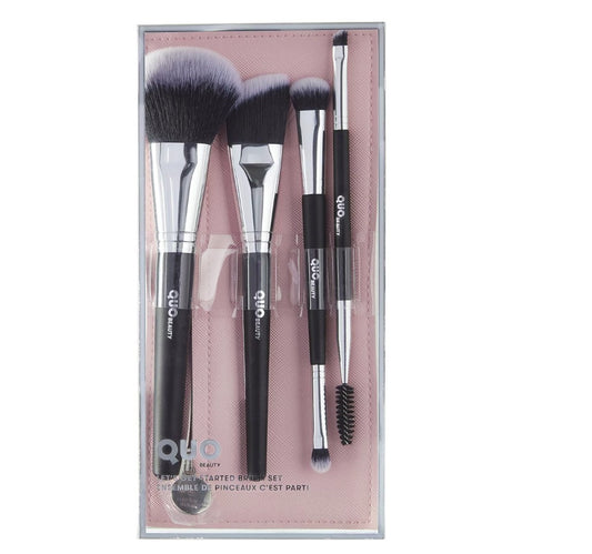 Quo Beauty  Let's Get Started Brush Set