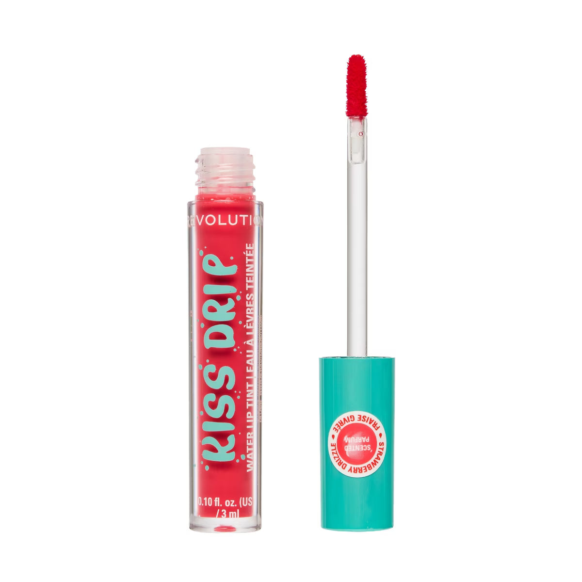 Revolution  Kiss Drip Water Lip Tint Strawberry Drizzle