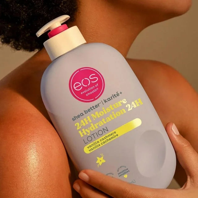 EOS Shea Better 24H Moisture Body Lotion, Vanilla Cashmere, 473 ml