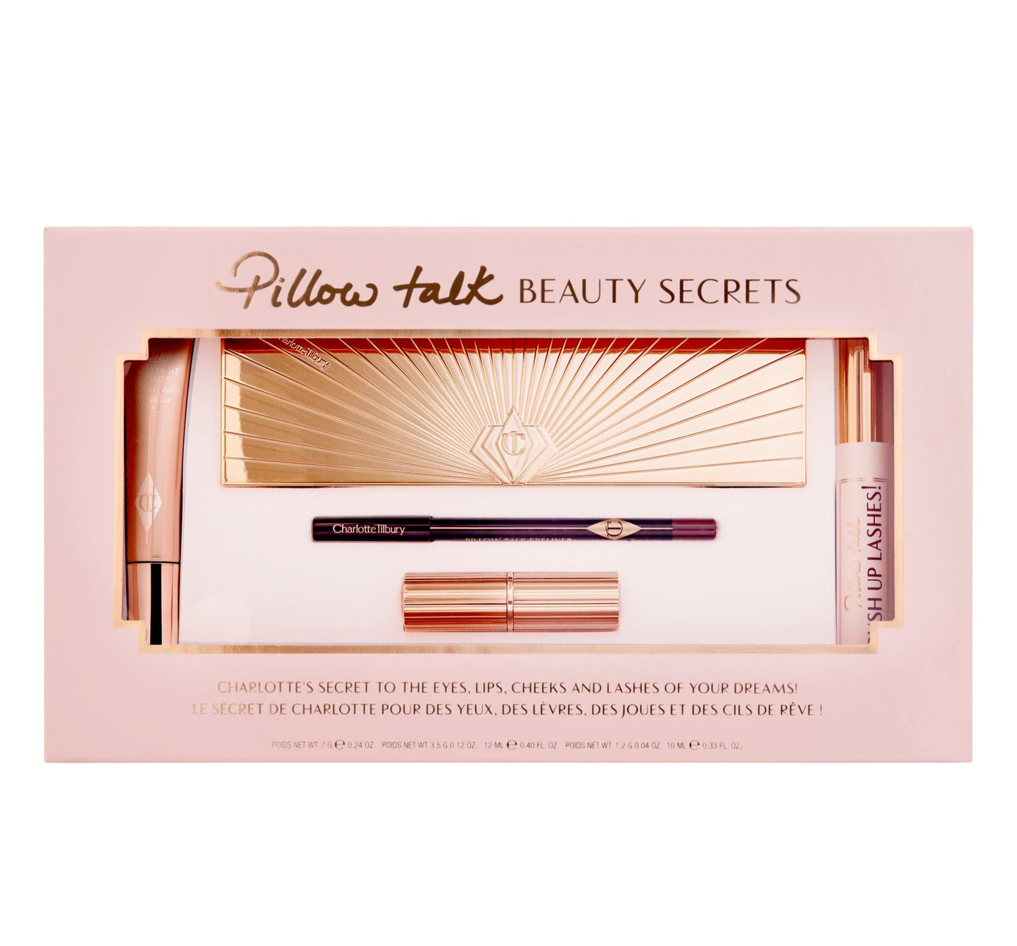 Charlotte Tilbury Pillow Talk Beauty Secret 5 Pcs Luxury Set