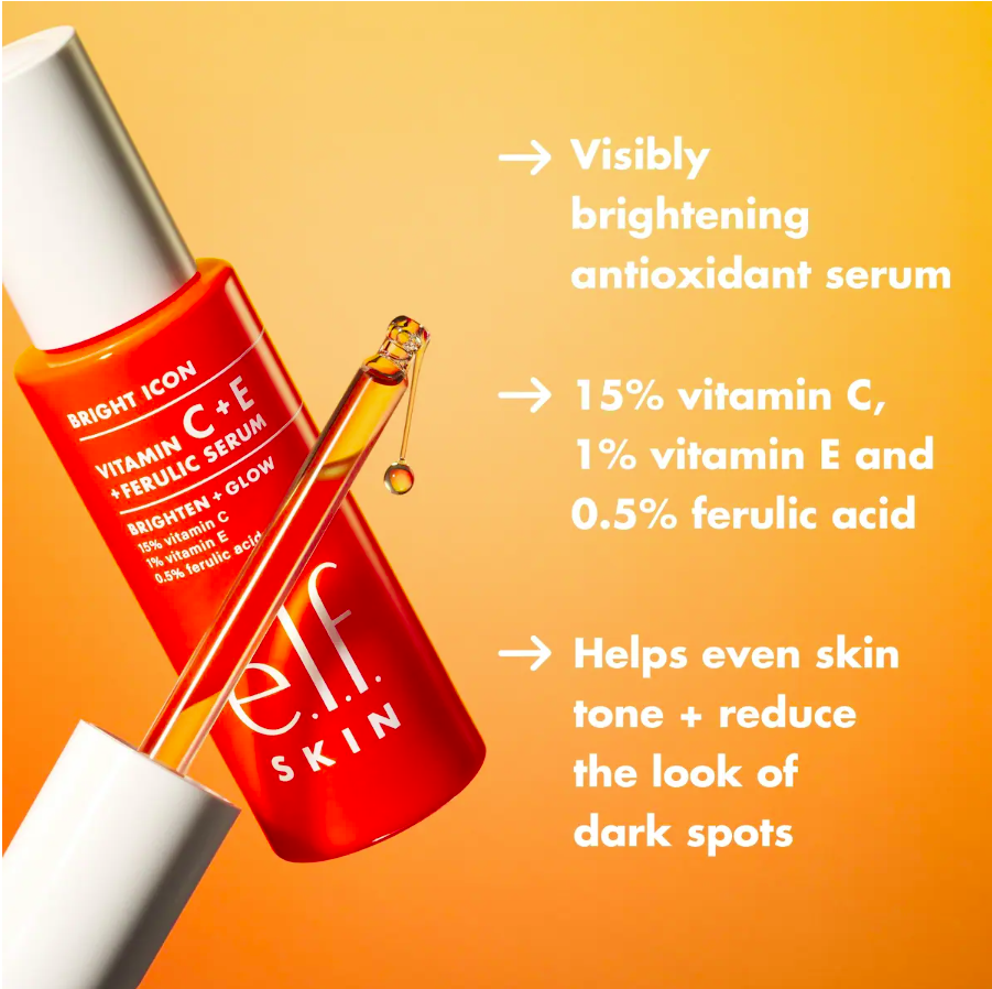 ELF Bright Icon Vitamin C + E + Ferulic Serum