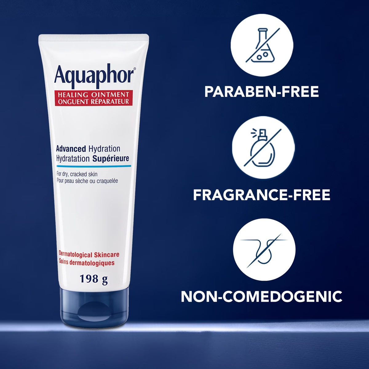 Aquaphor  Healing Ointment, Multipurpose Ointment for Dry, Cracked Skin