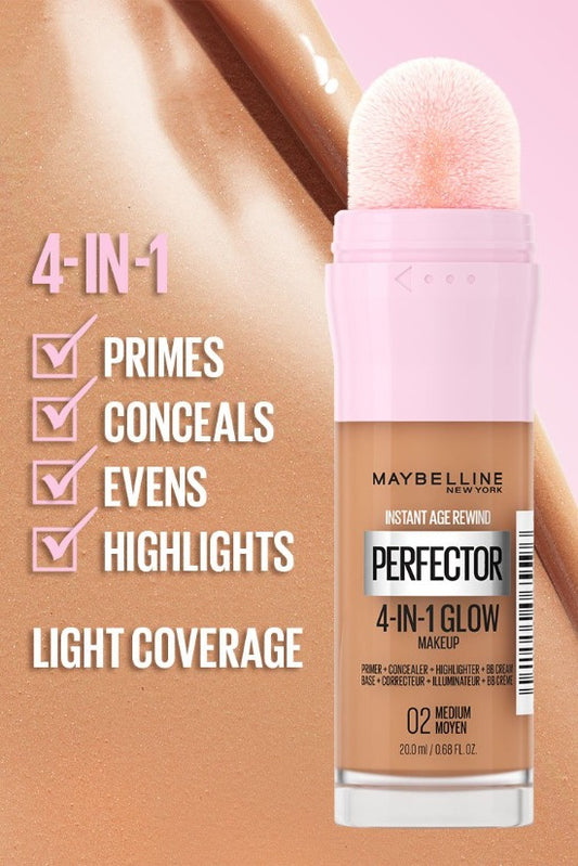 MAYBELLINE INSTANT AGE REWIND PERFECTOR 4-IN-1 GLOW MAKEUP®