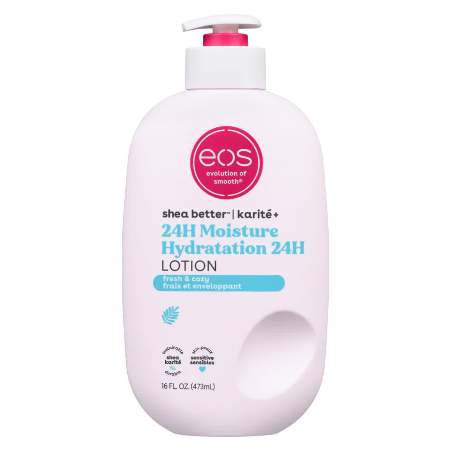 eos Shea Butter Body Lotion, Fresh & Cozy, 473 ml
