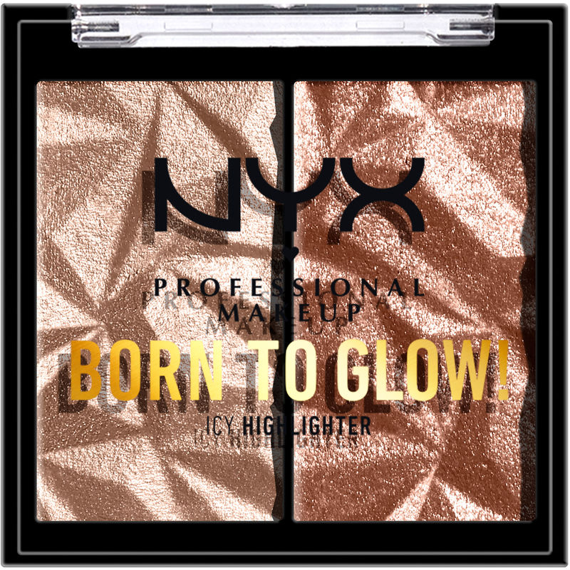 NYX Born To Glow Icy Highlighter Duo