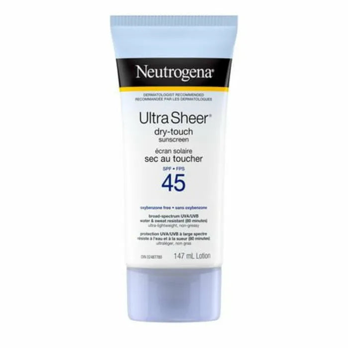 Neutrogena SPF 45 Ultra Sheer Dry Touch Sunscreen Lotion 147 ml
