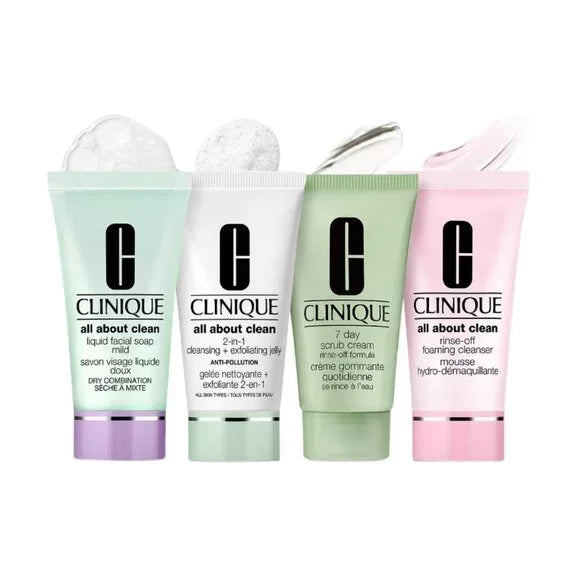 Cleansing By Clinique - 4 Piece Cleansing Set