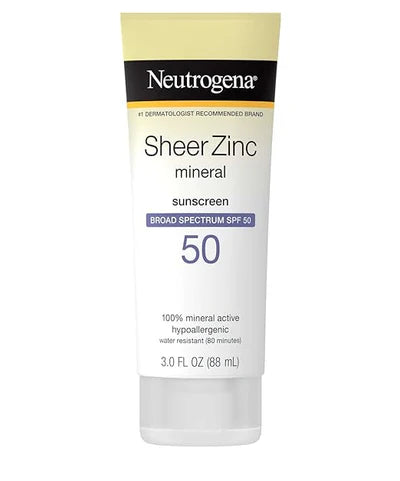 Neutrogena Sheer Zinc Oxide Dry-Touch Mineral Sunscreen Lotion - 88 ml