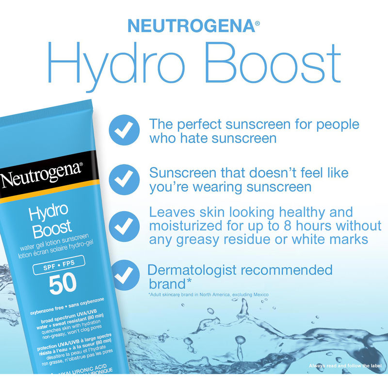 Neutrogena  Hydro Boost Water Gel Lotion Sunscreen SPF 50