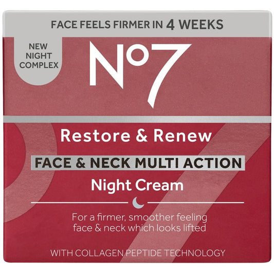 No 7 Restore & Renew Multi Action Night Cream