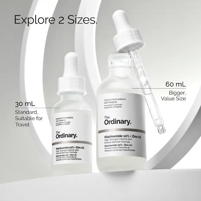 The Ordinary  Niacinamide 10% + Zinc 1%  Serum for Oily Skin 30 ml