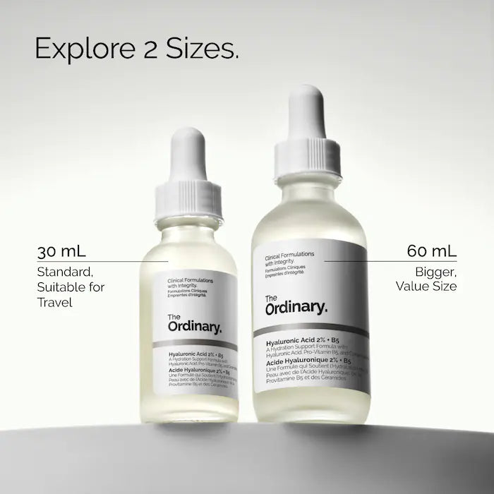The Ordinary  Hyaluronic Acid 2% + B5 Hydrating Serum with Ceramides