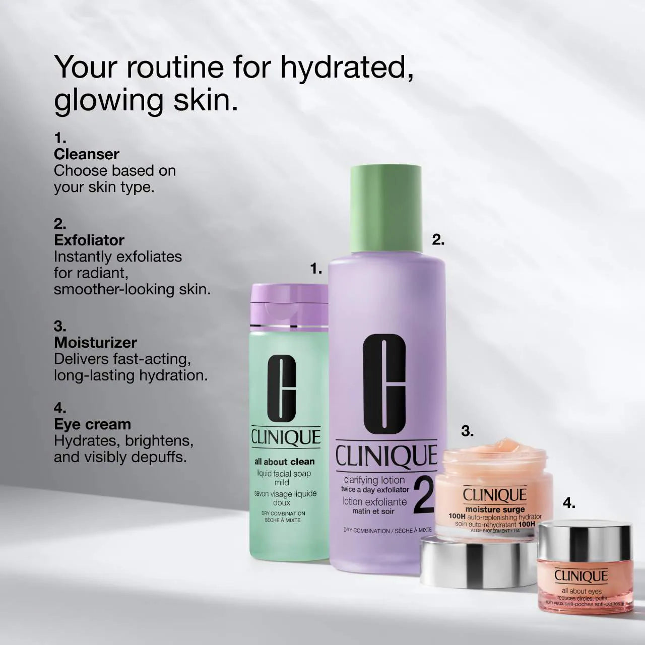 CLINIQUE  Moisture Surge™ 100H Auto-Replenishing Hydrator Gel-Cream Moisturizer with Hyaluronic Acid