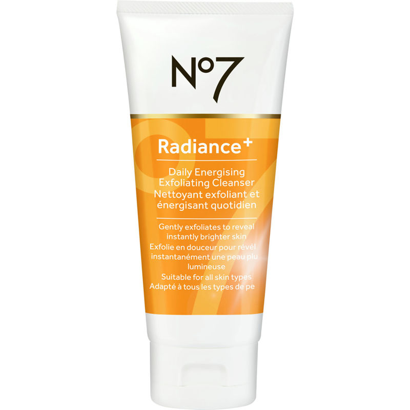 No 7 Radiance+ Daily Energizing Exfoliating Cleanser