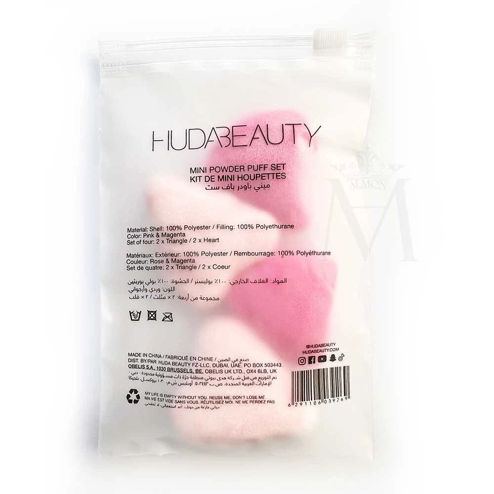 Huda Beauty - Mini Powder Puff Set