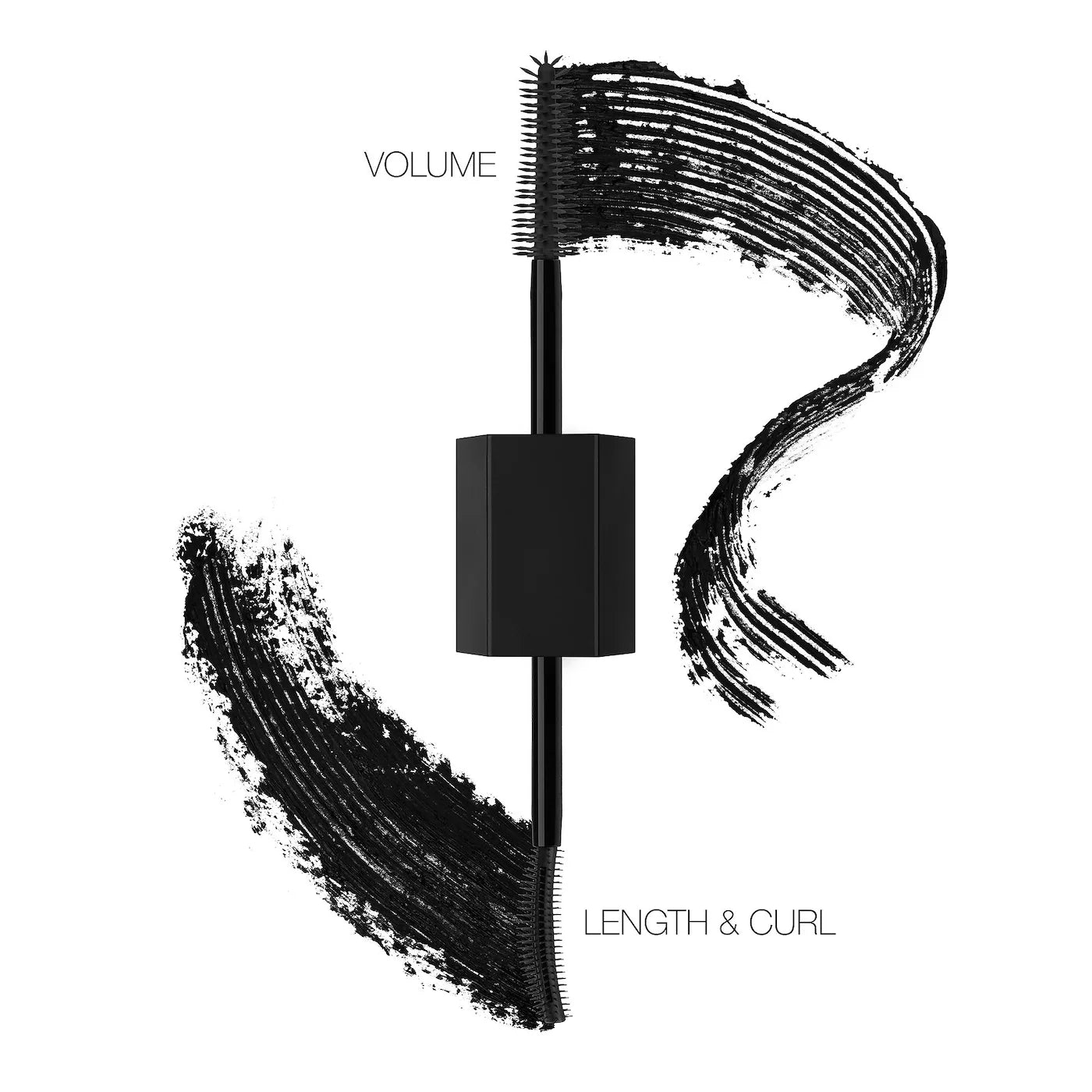 HUDA BEAUTY  LEGIT LASHES Double-Ended Volumizing and Lengthening Mascara
