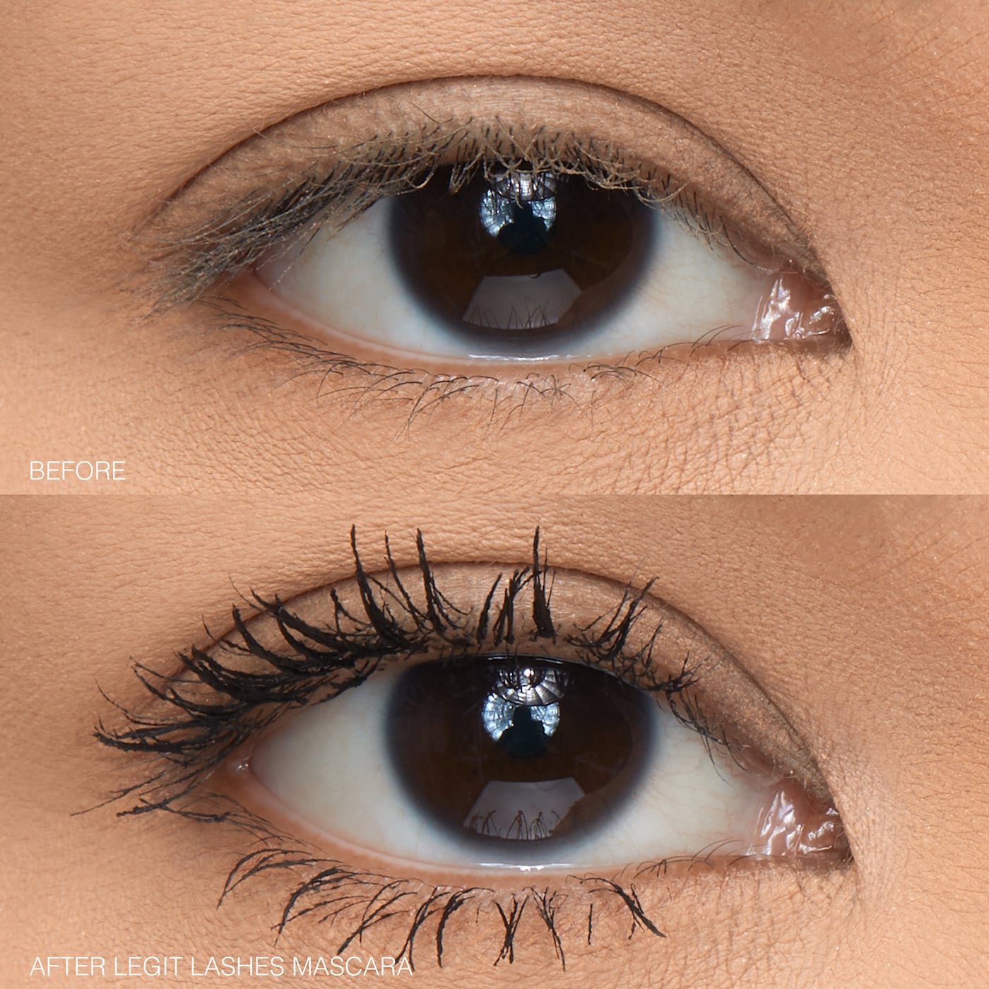 HUDA BEAUTY  LEGIT LASHES Double-Ended Volumizing and Lengthening Mascara