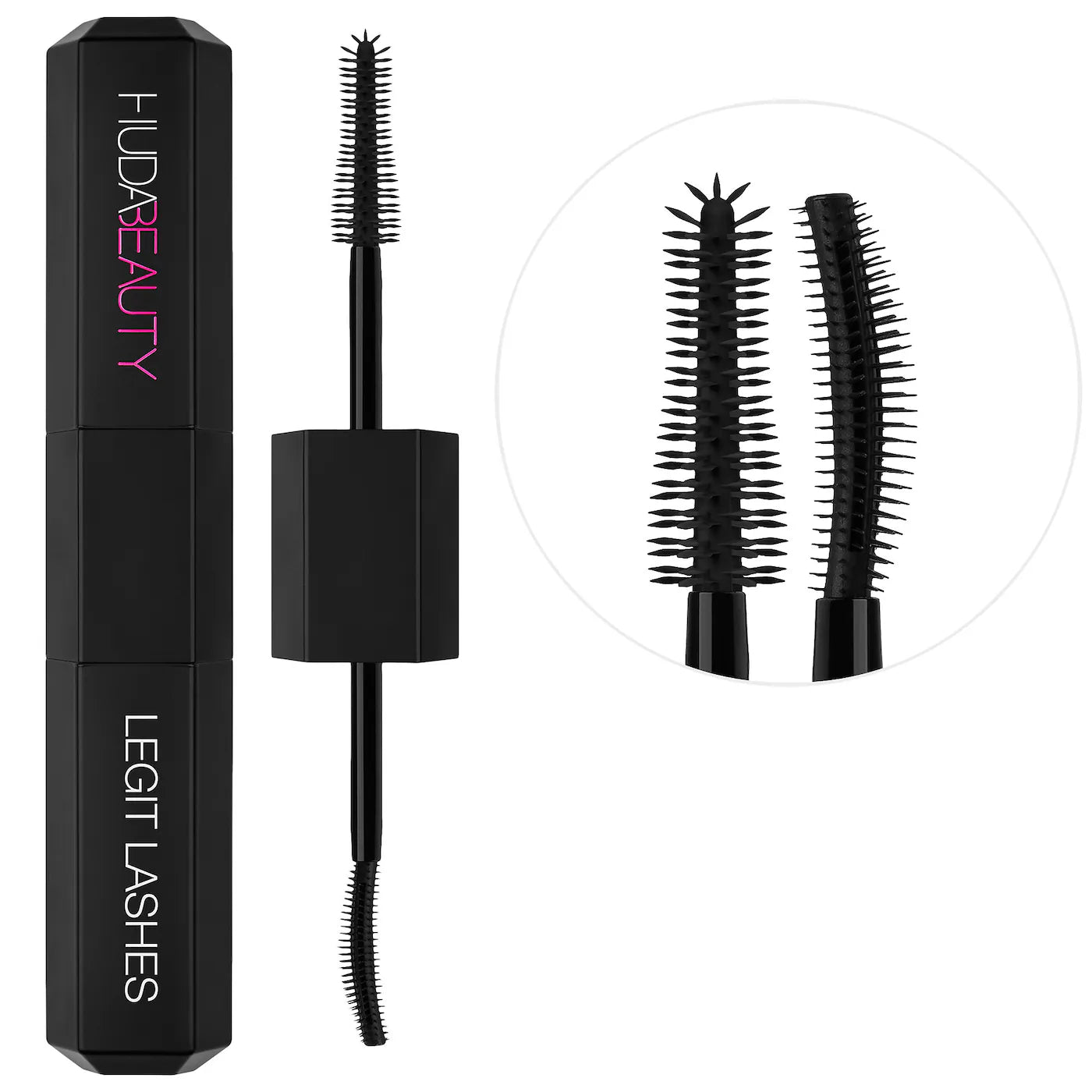 HUDA BEAUTY  LEGIT LASHES Double-Ended Volumizing and Lengthening Mascara