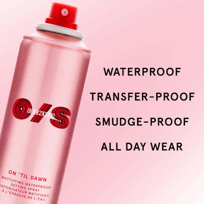 ONE/SIZE by Patrick Starrr On 'Til Dawn Mattifying Waterproof Setting Spray