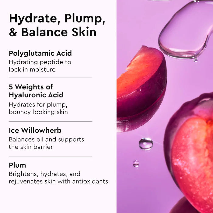 Glow Recipe  Plum Plump Refillable Hyaluronic Acid Moisturizer
