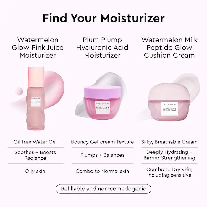 Glow Recipe  Plum Plump Refillable Hyaluronic Acid Moisturizer
