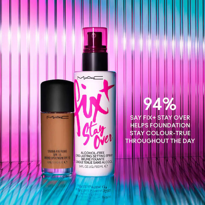 MAC Cosmetics FIX+ Stay Over Alcohol-Free Long Lasting Setting Spray