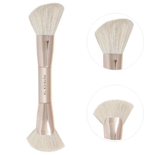 PATRICK TA  Dual Ended Foundation Brush