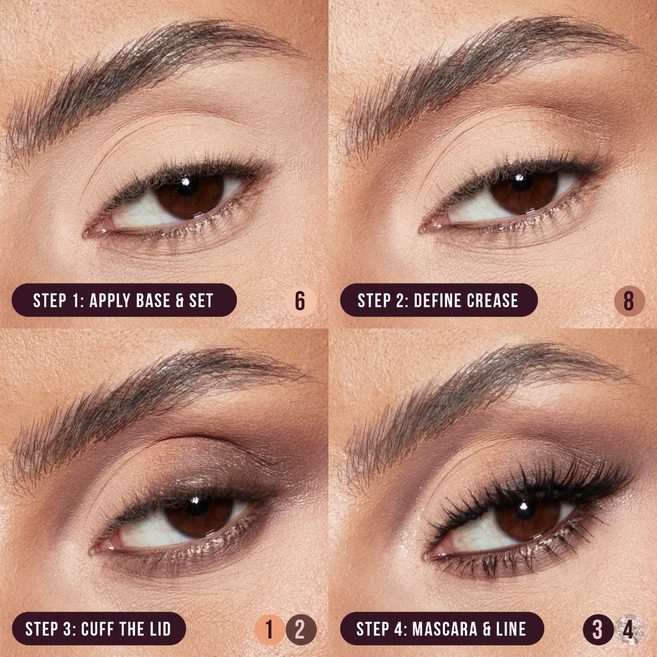 HUDA BEAUTY  Creamy Obsessions Eyeshadow Palette