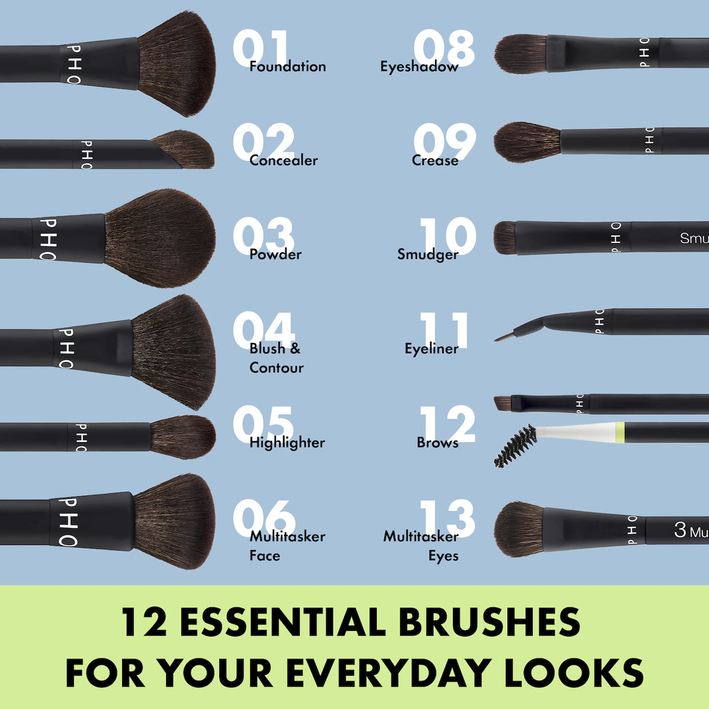 SEPHORA COLLECTION  Essential Brush - 01 Foundation