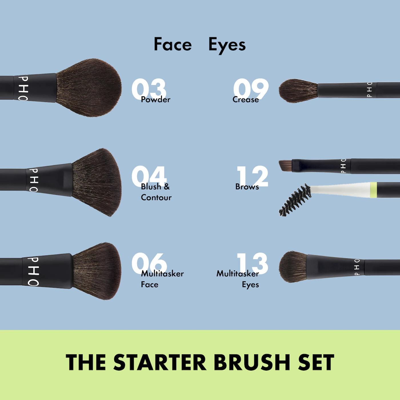SEPHORA COLLECTION  The Starter Brush Set