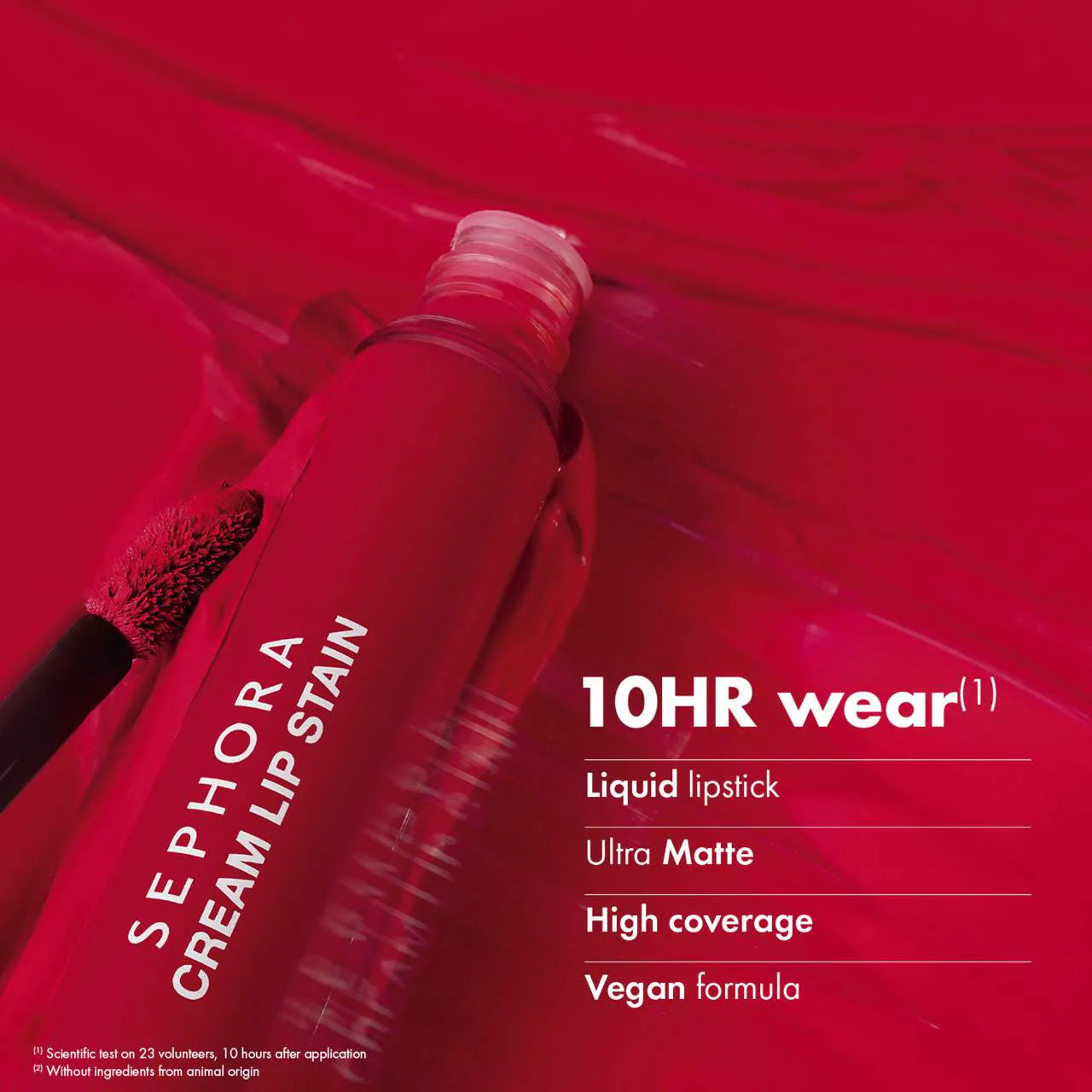 SEPHORA COLLECTION  Cream Lip Stain 10HR Liquid Lipstick