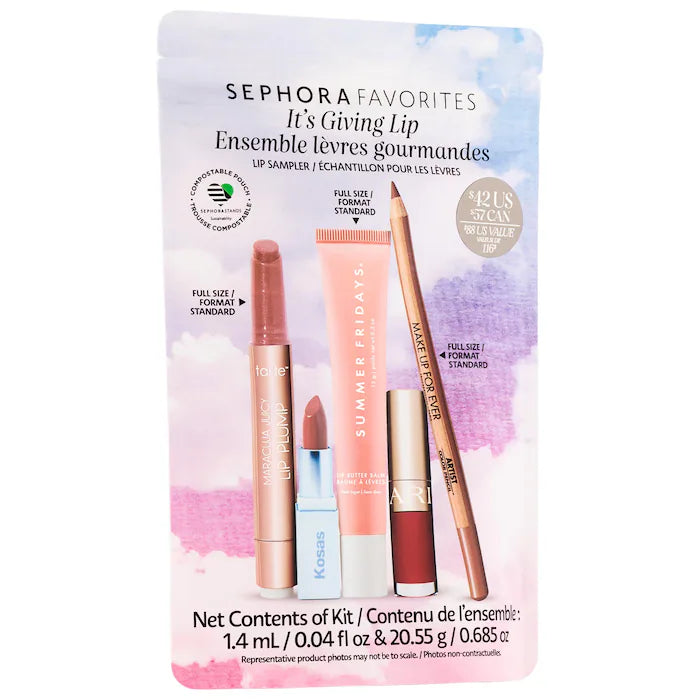 Sephora Favorites It's Giving Lip Value Set