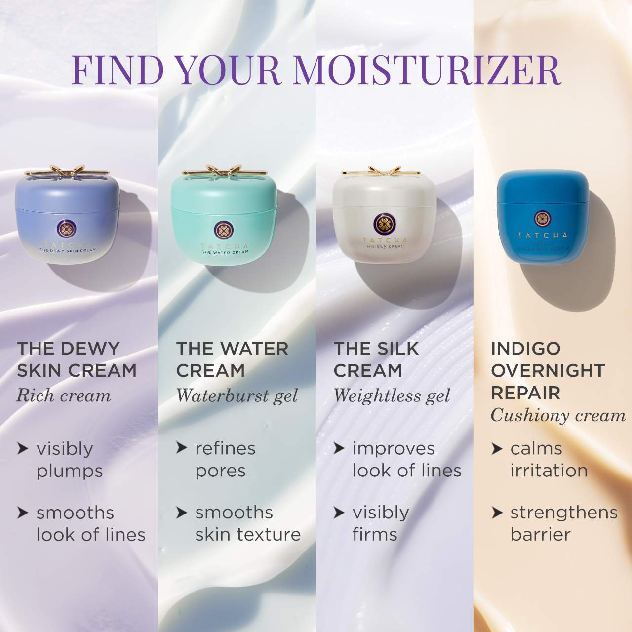 Tatcha  The Water Cream Oil-Free Pore Minimizing Moisturizer