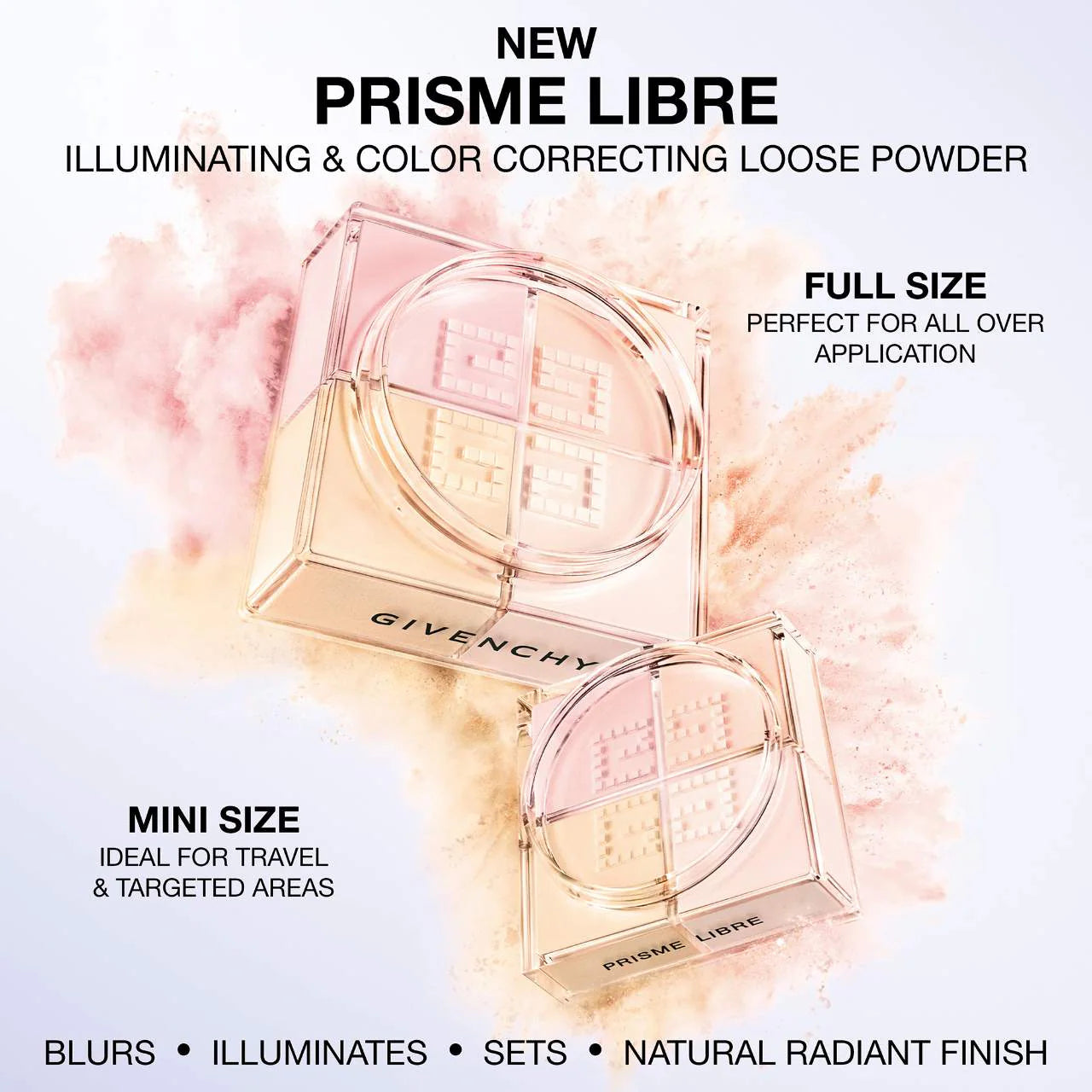 Givenchy  Mini Prisme Libre Illuminating & Color Correcting Loose Powder