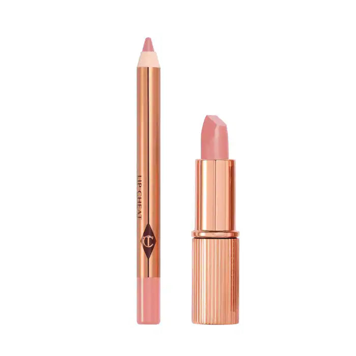 Charlotte Tilbury Mini Pillow Talk Lipstick & Liner Set - Pillow Talk Fair