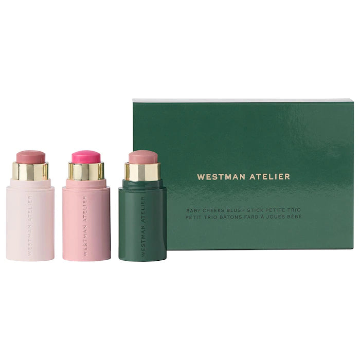 Westman Atelier Mini Baby Cheeks Blush Trio