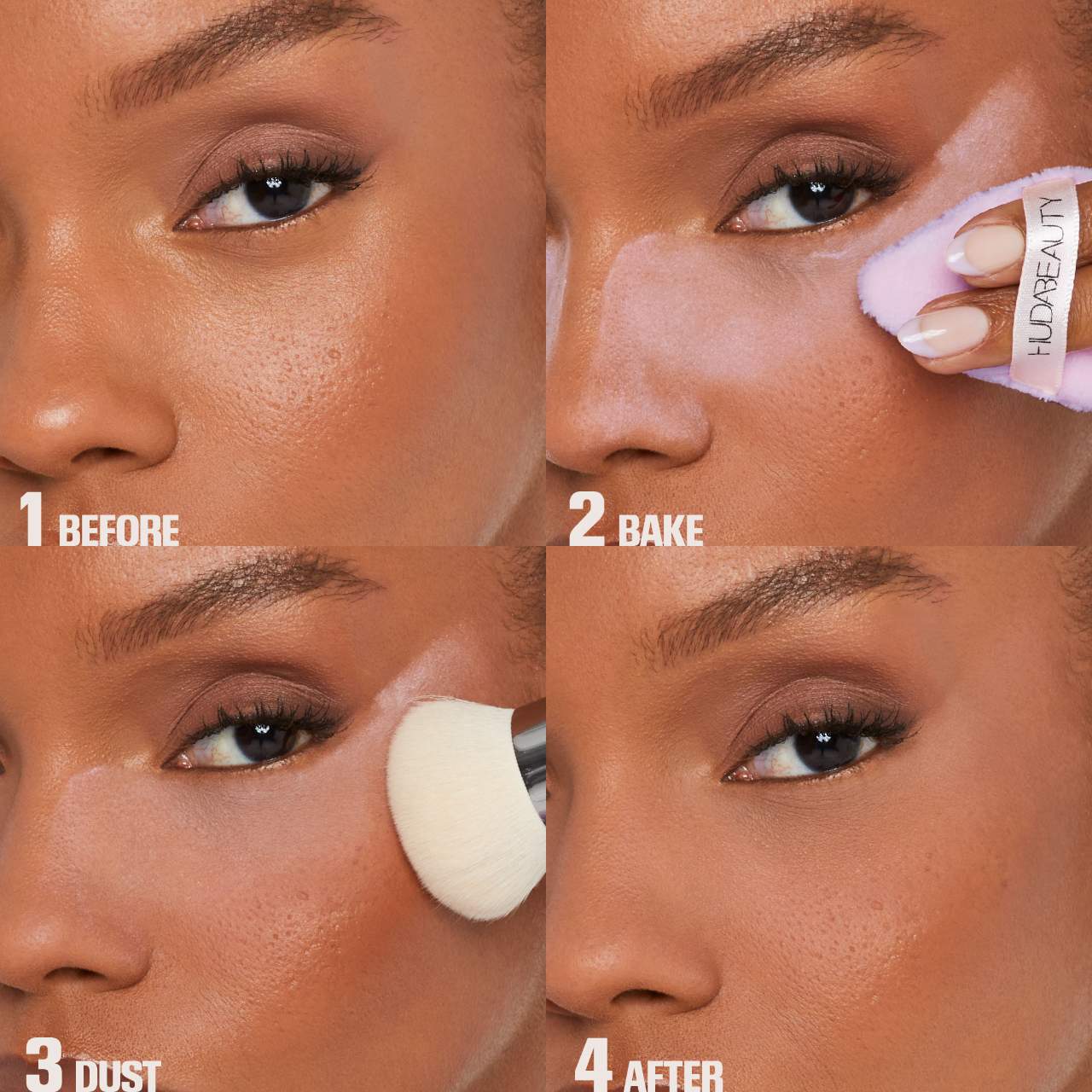 HUDA BEAUTY  Easy Bake Blurring Loose Baking & Setting Powder - Ube Birthday Cake