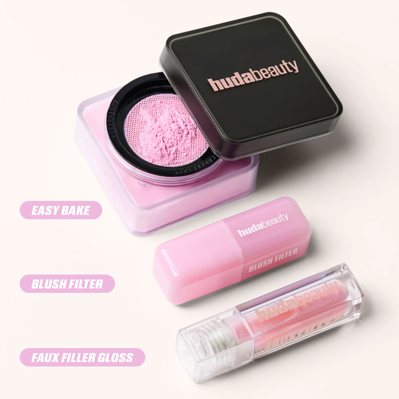 HUDA BEAUTY  Easy Bake Blurring Loose Baking & Setting Powder - Ube Birthday Cake