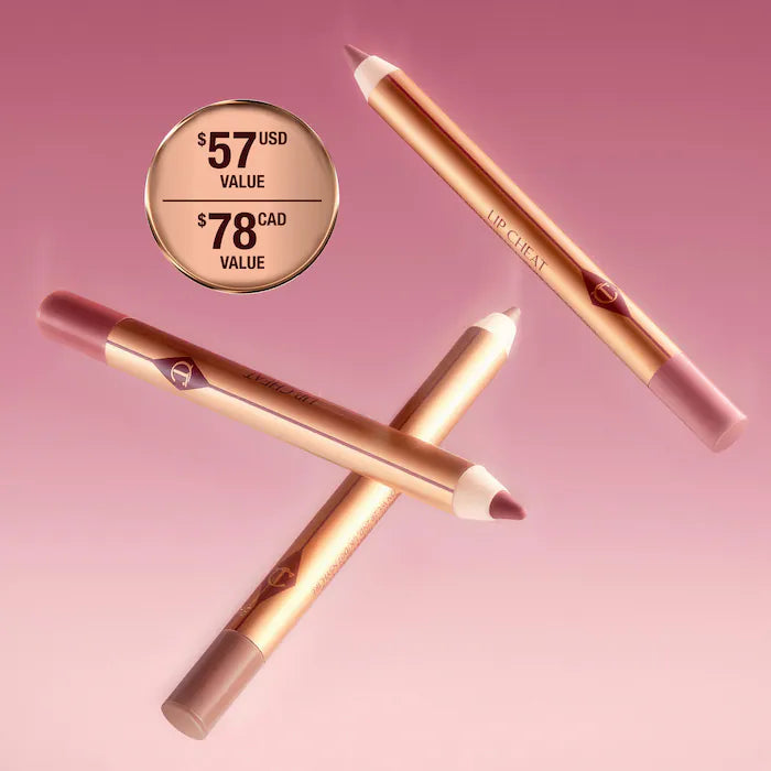Charlotte Tilbury  Mini Iconic Lip Cheat Lip Liner Trio