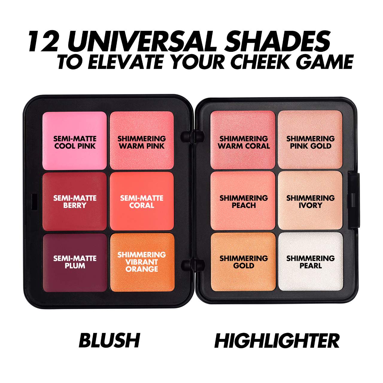 MAKE UP FOR EVER  HD Skin Blush & Glow Longwear Cream Face Palette